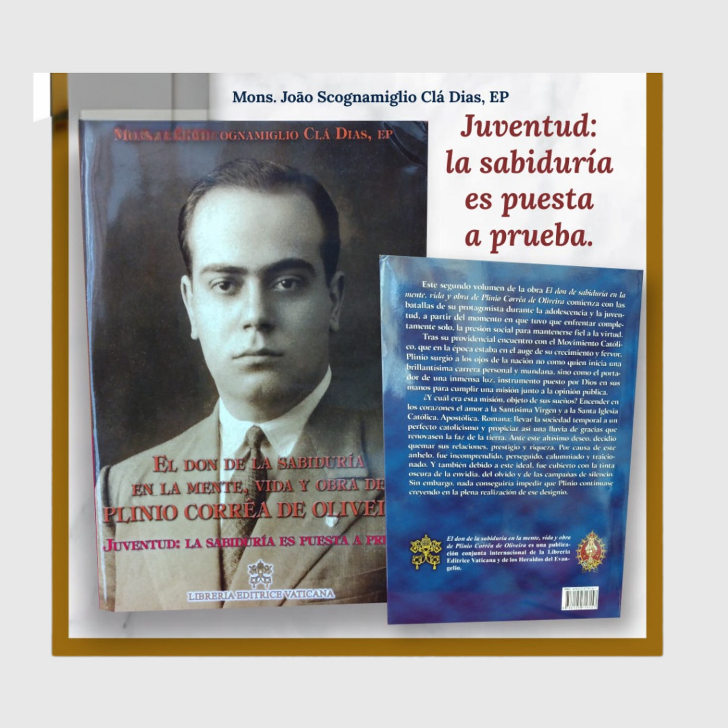 Volume II - The Gift of Wisdom in the Mind, Life and Work of Plinio Corrêa de Oliveira. Youth: Wisdom Put to the Test