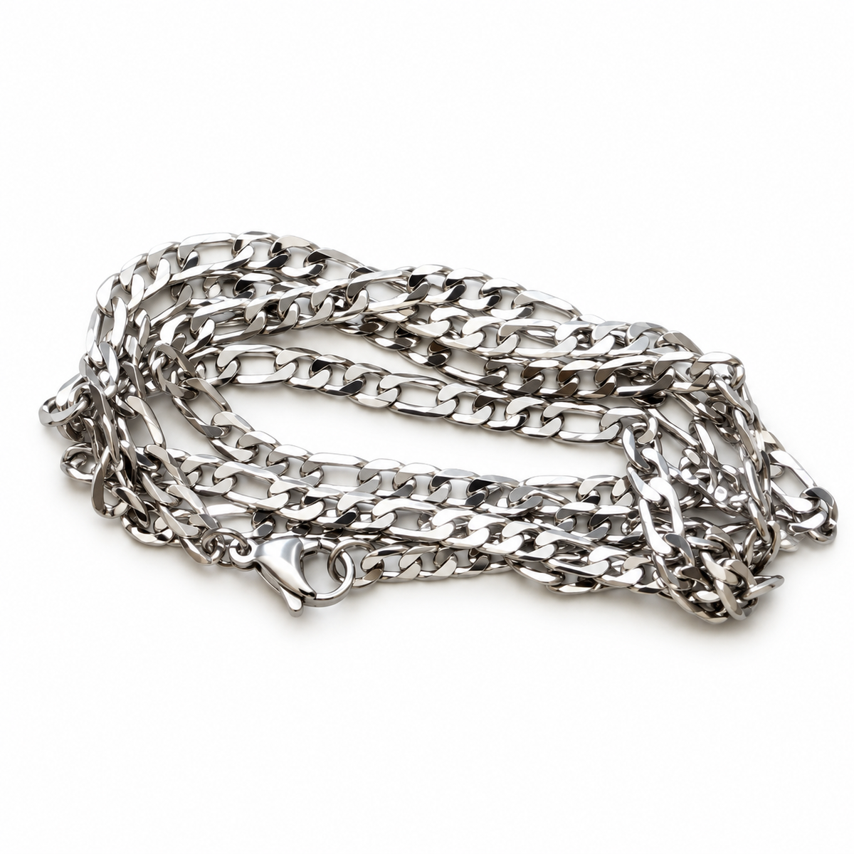 Cadena de acero + Medalla Milagrosa Italiana