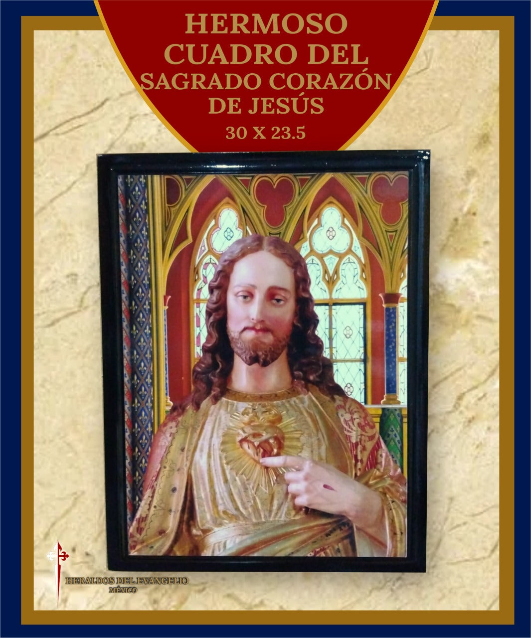 Painting of the Sacred Heart of Jesus