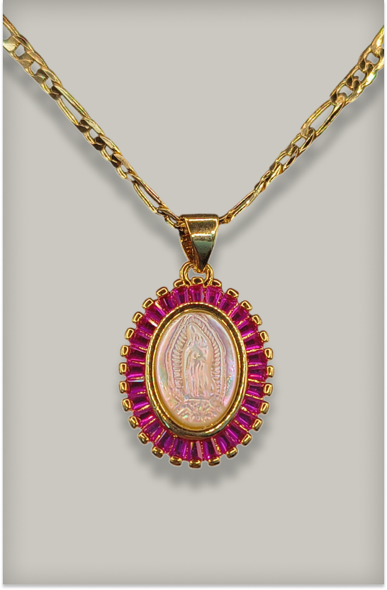 Dije chico Virgen de Guadalupe Nacar