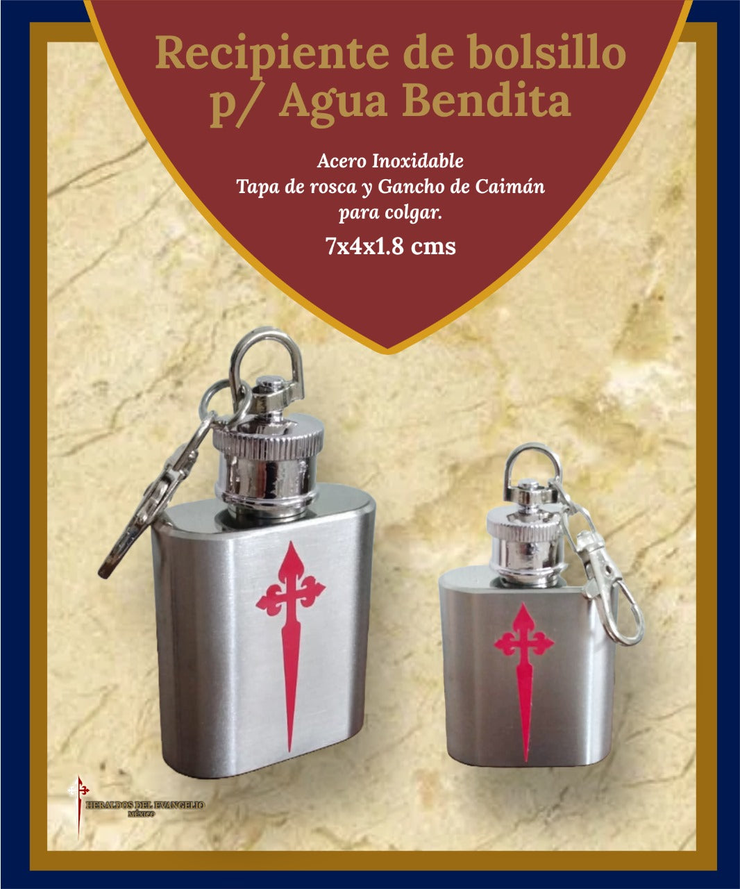 Recipiente de Agua Bendita