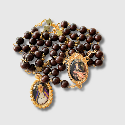 Libro Siete Dolores de la Virgen con Rosario de los siete Dolores.