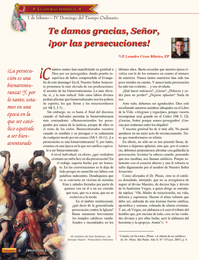 Revista Heraldos del Evangelio (suscripción anual)