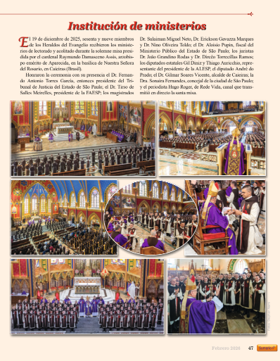 Revista Heraldos del Evangelio (suscripción anual)