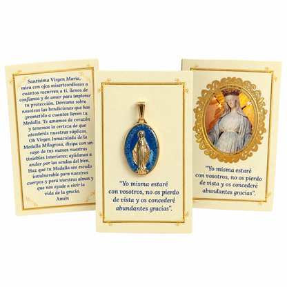 Carterita con Medalla Milagrosa
