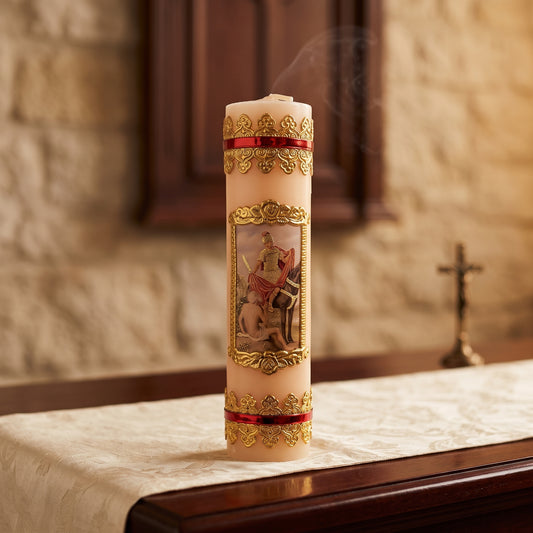 Cirio Devocional de San Martín Caballero