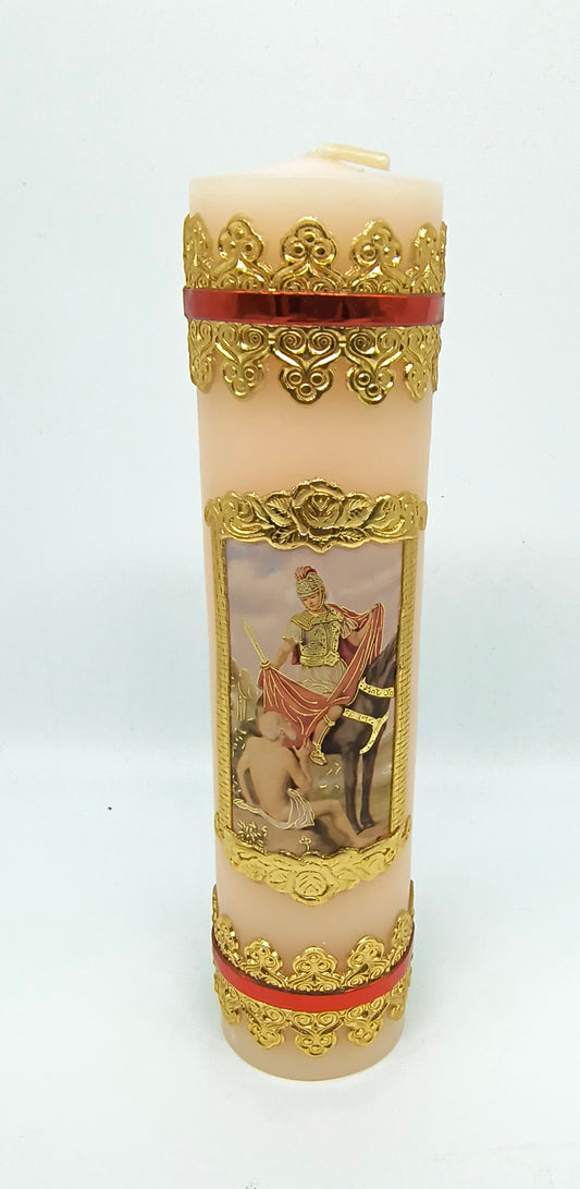 Cirio Devocional de San Martín Caballero
