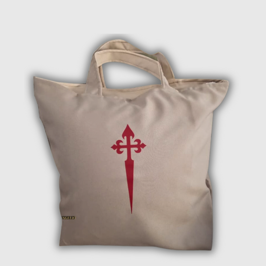 Bolsa con Cruz de Santiago.