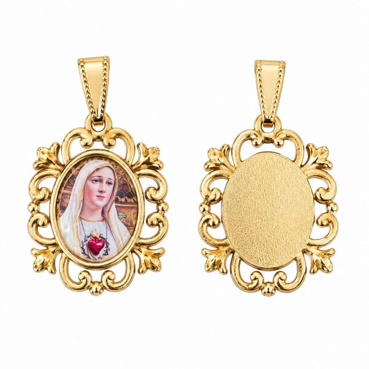 Medalla Virgen de Fátima ( Crucis)