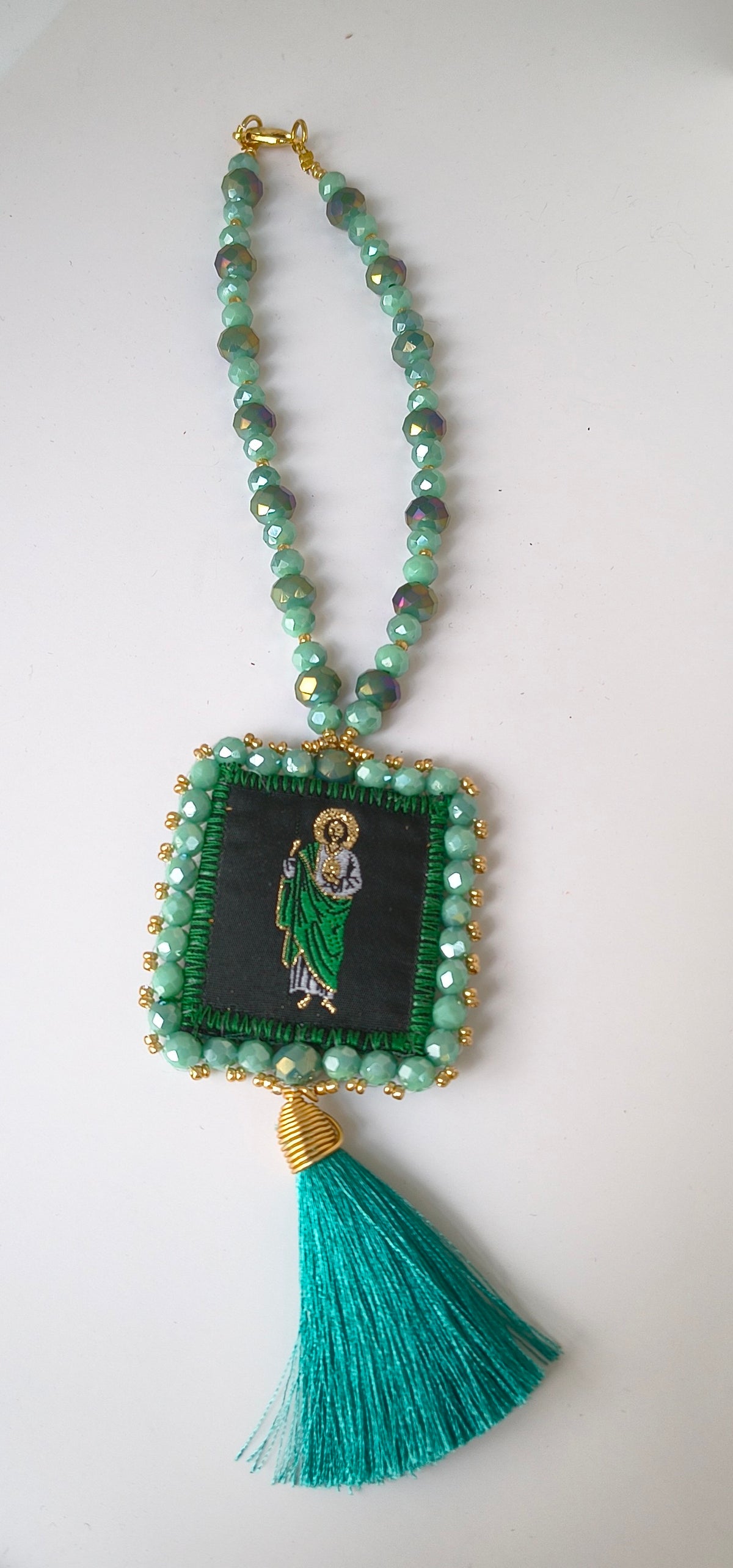 Bendición Escapulario Virgen de Guadalupe y San Judas Tadeo