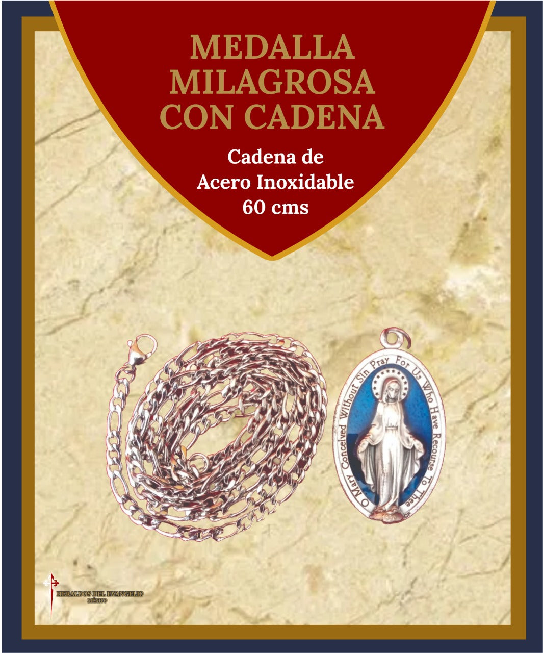 Cadena con Medalla Milagrosa